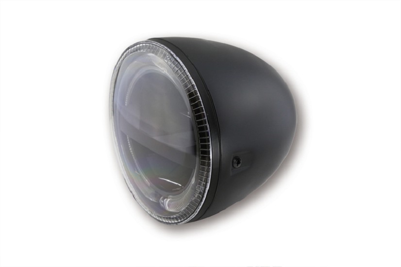 HIGHSIDER 5 3/4 Zoll LED Hauptscheinwerfer Circle, Schwarz HIGHSIDER 5 3/4 Zoll LED Hauptscheinwerfer Circle, Schwarz