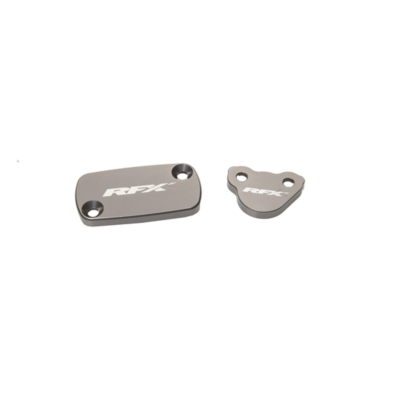 RFX Pro Satz Behälterabdeckung (Mineralgrau) - passend für Honda CR/CRF