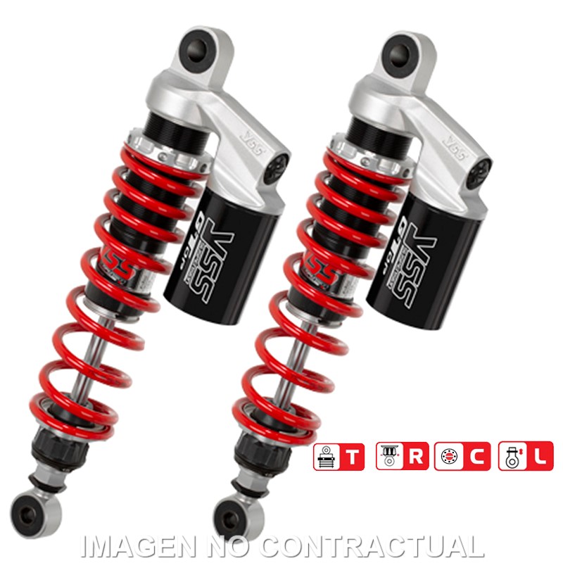 Federbein G362-Serie Stereo hinten passend für Suzuki GSX 1400 (02-07) RG362-335TRCL-07-858 Federbein G362-Serie Stereo hinten passend für Suzuki GSX 1400 (02-07) RG362-335TRCL-07-858