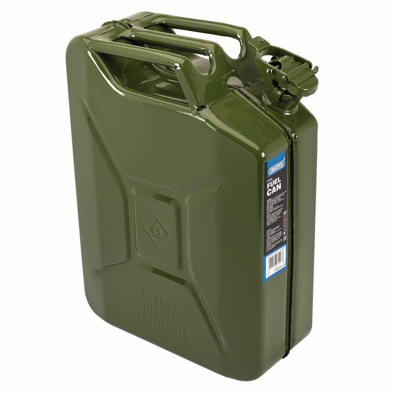 DRAPER Stahl Kanister - Grün 20L