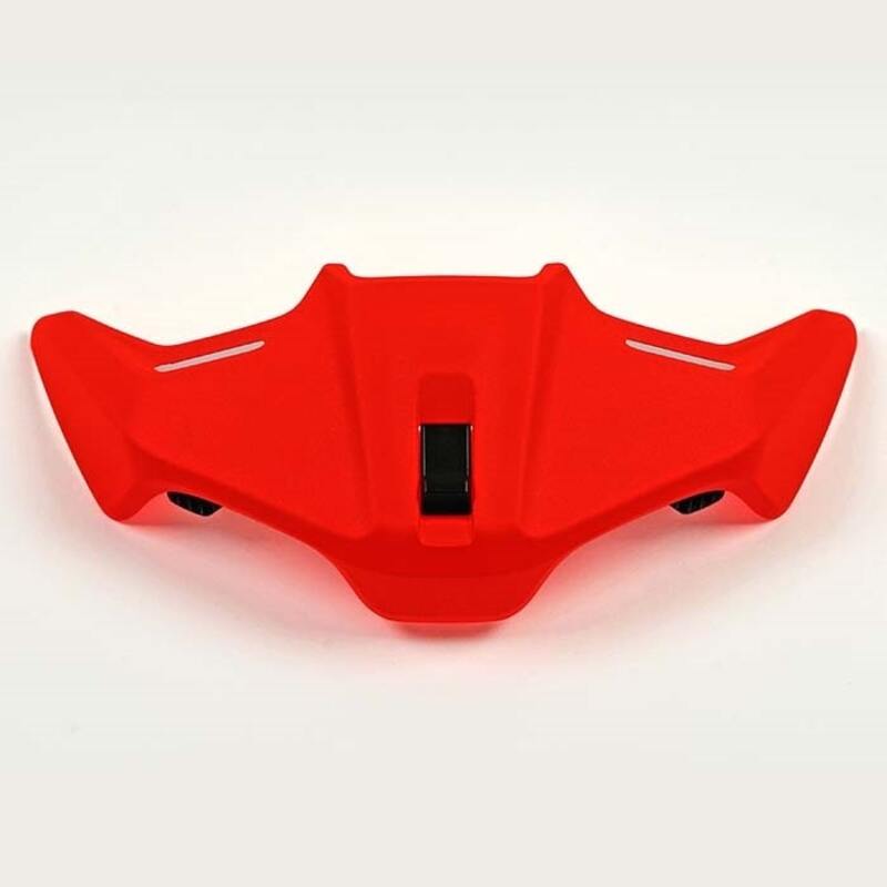 ARAI Dual Flow Spoiler Metallic Fluor Orange Frost Full Face Helmet