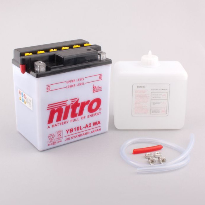 Batterie Nitro YB10L-A2 11AH WA Batterie Nitro YB10L-A2 11AH WA