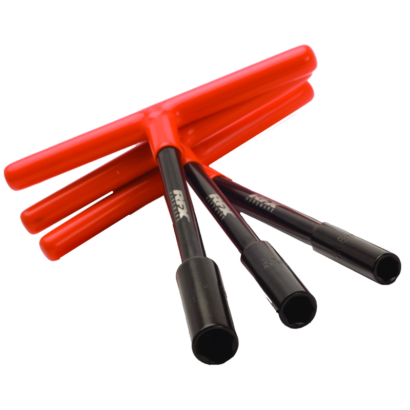 RFX Pro Satz T-Innensechskant (Schwarz/Orange) Standardlänge mit Gummigriff - passend für KTM & Husqvarna 8mm/10mm/13mm RFX Pro Satz T-Innensechskant (Schwarz/Orange) Standardlänge mit Gummigriff - passend für KTM & Husqvarna 8mm/10mm/13mm