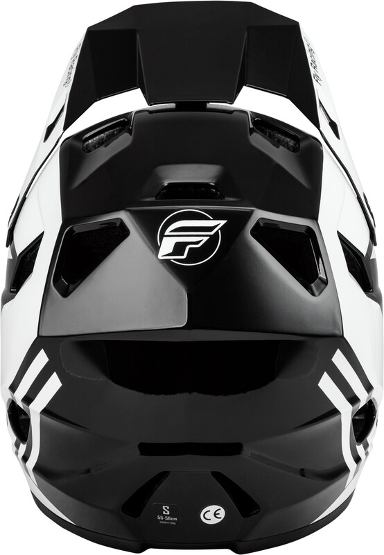 FLY RACING Rayce Jugend Fahrrad Helm - Schwarz/Weiß/Grau FLY RACING Rayce Fahrrad Helm - Schwarz/Weiß/Grau