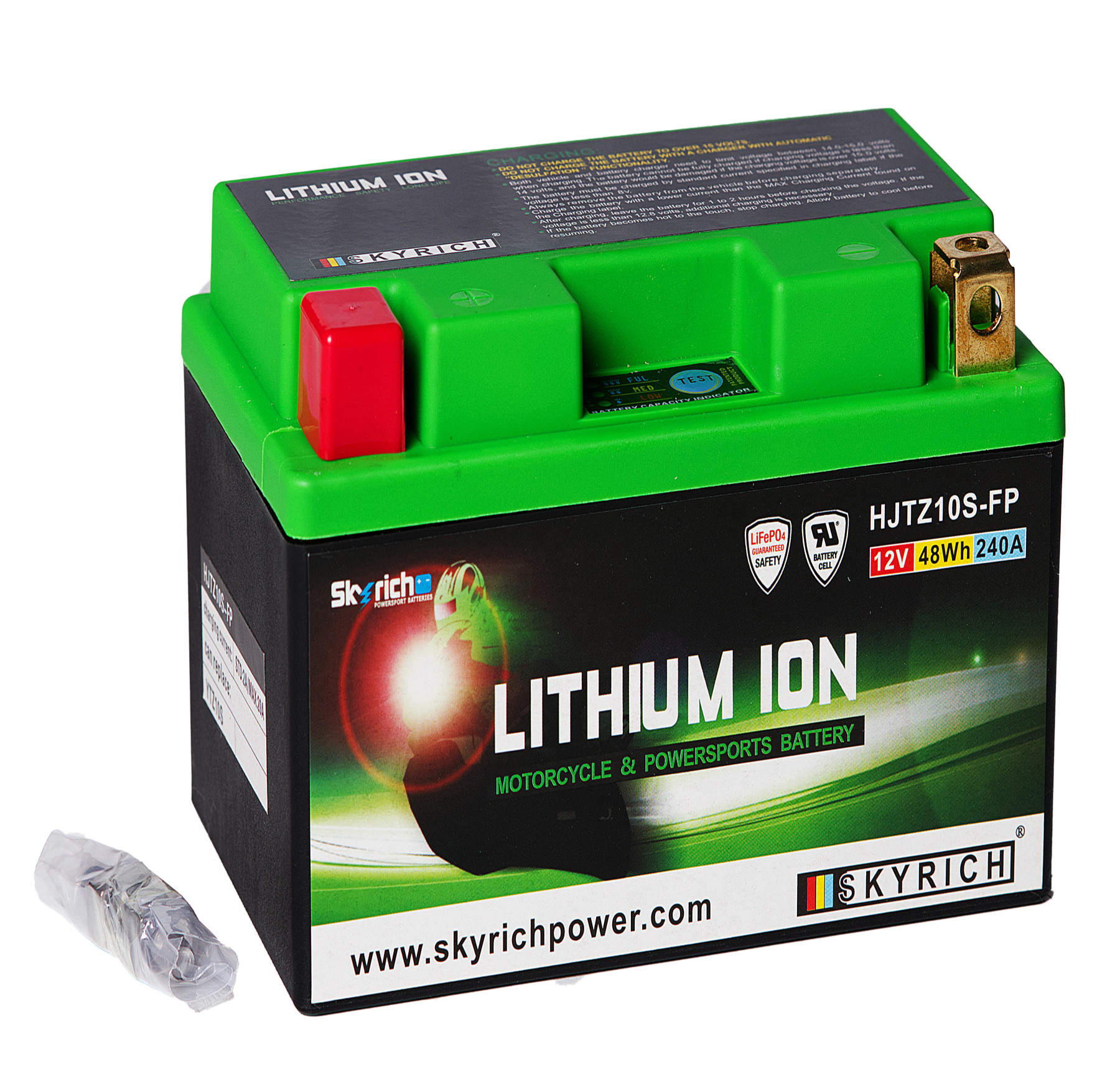 Batterie SKYRICH HJTZ10S-FP [150x87x93] 12,8V/4AH (10 Std.), 48Wh, CCA: 240