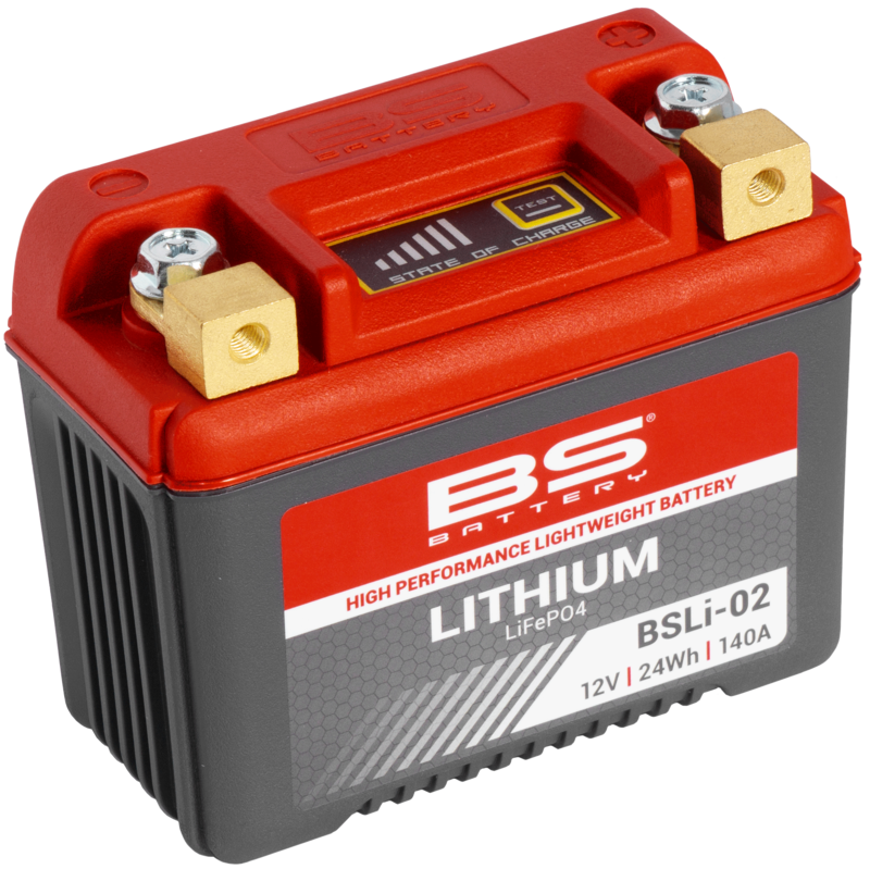 BS BATTERY Lithium-Ionen-Batterie - BSLI-02 BS BATTERY Lithium-Ionen-Batterie - BSLI-02
