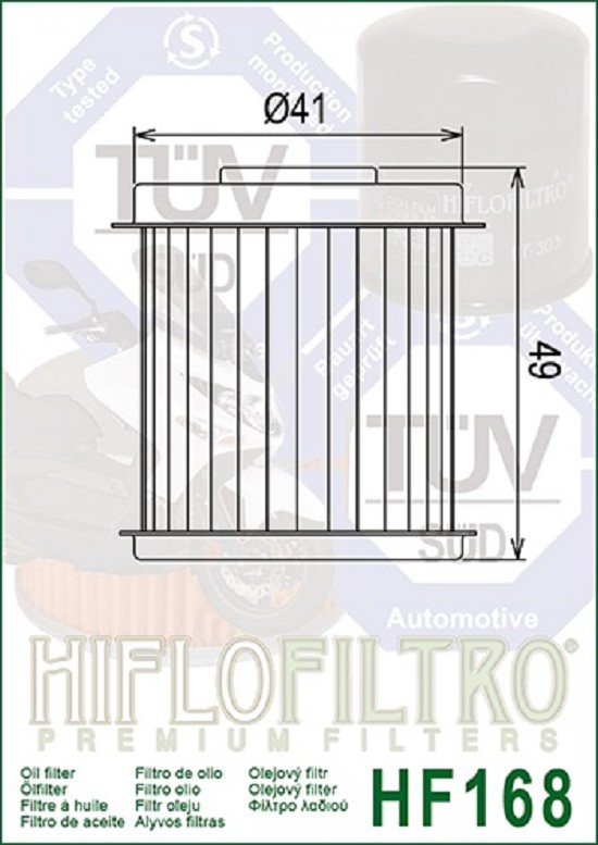 Hiflo Ölfilter HF168
