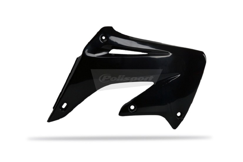 POLISPORT Kühlerspoiler seitlich CR125-250 02-07 Schwarz