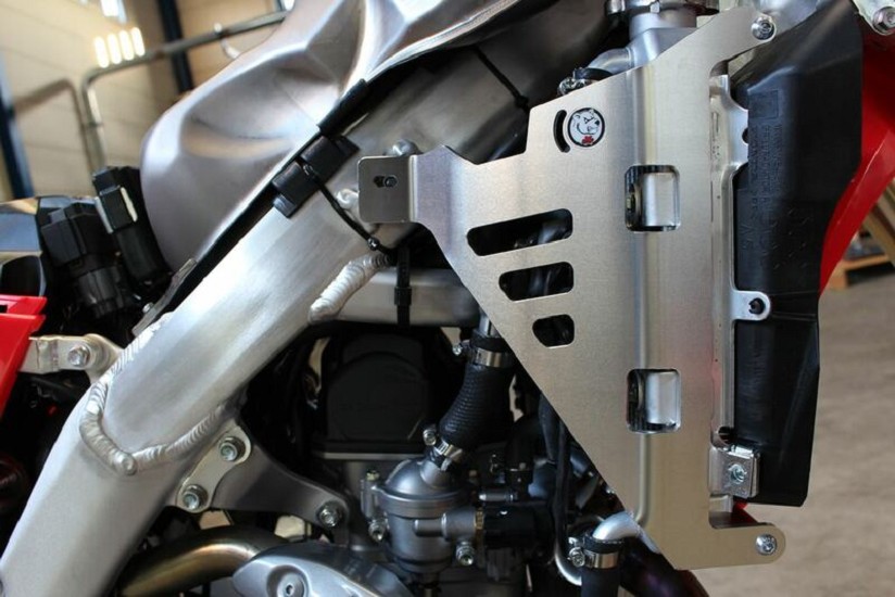 AXP Kühlerschutz aus Aluminium - passend für Honda CRF450L