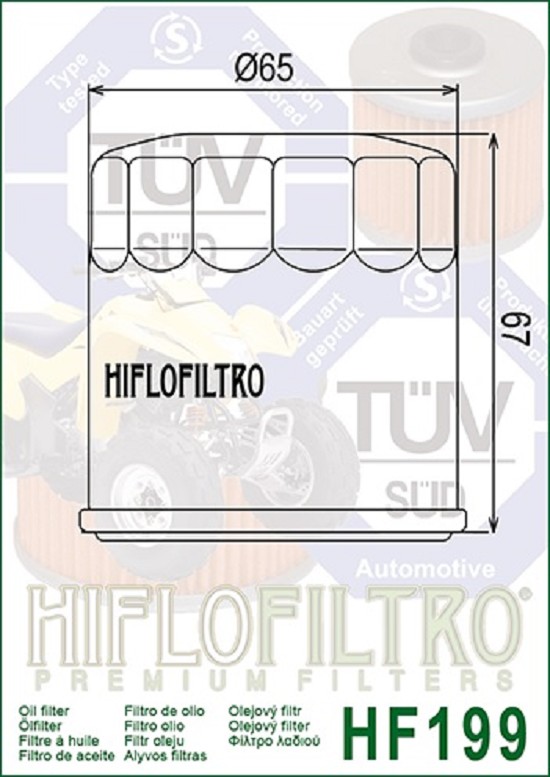 Hiflo Ölfilter HF199