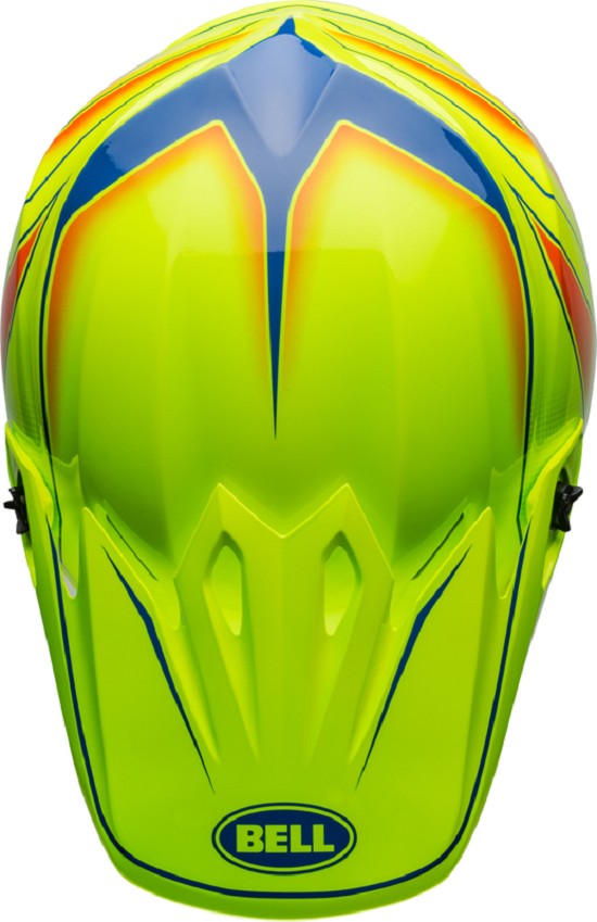 BELL MX-9 Mips Helm - Zone Gloss Retina Sear