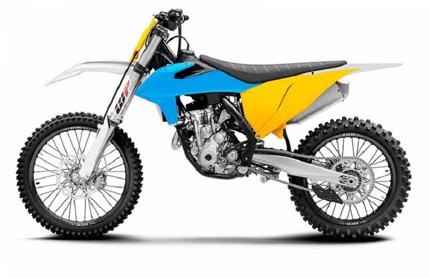 POLISPORT MX Vintage Edition Plastik-Kit blau/gelb passend für KTM SX/SX-F