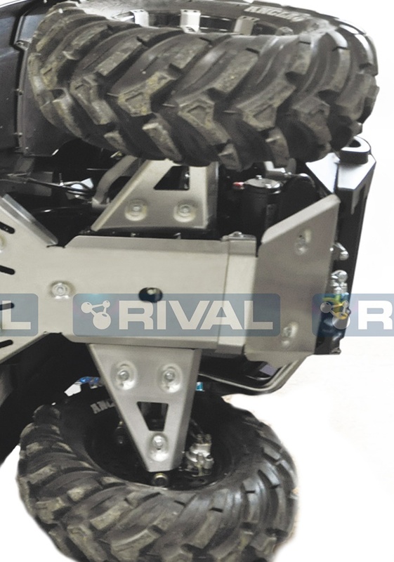 RIVAL Unterfahrschutz Komplett-Kit - Aluminium CF Moto CForce 800/820