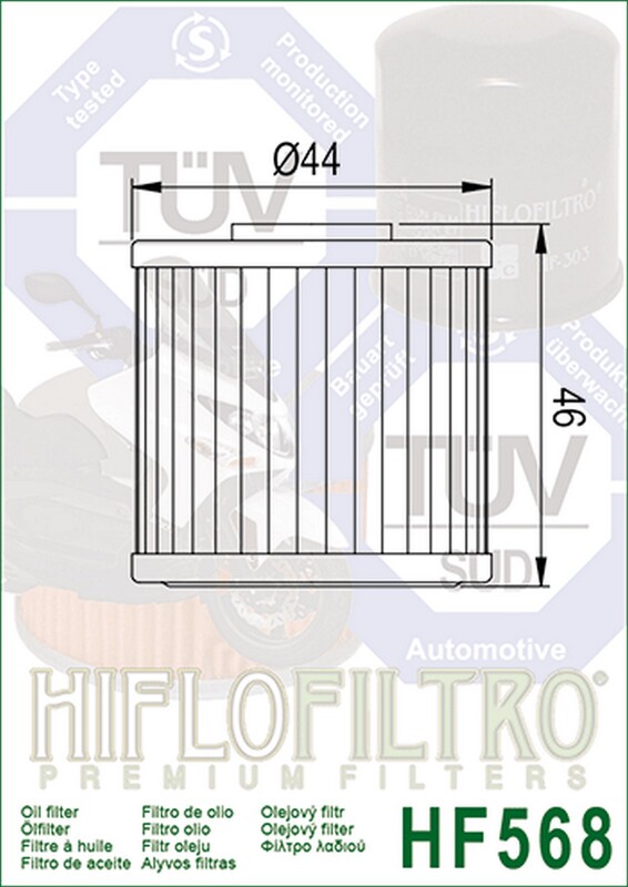 HIFLOFILTRO Ölfilter - HF568