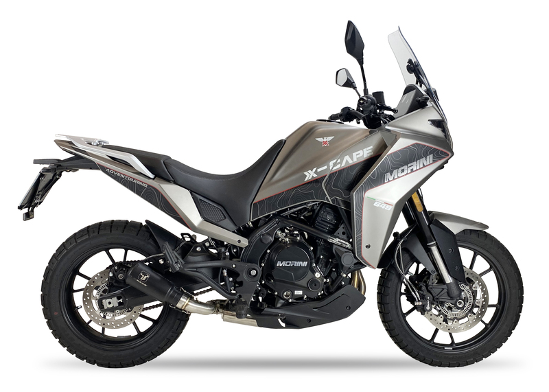 IXRACE MK2 Endschalldämpfer, Moto Morini X CAPE 650/SEIEMMEZZO, 22-