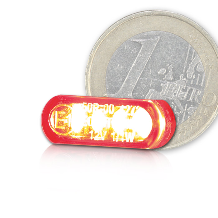 LED-Einbaurücklicht Heat rot Stück