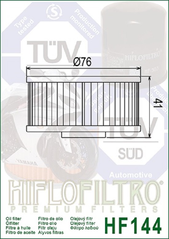 Hiflo Ölfilter HF144