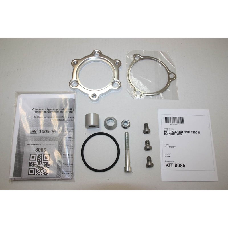 IXIL Hexoval Xtrem Endtopf - passend für Suzuki GSF 1200 N Bandit - OS8085VSE