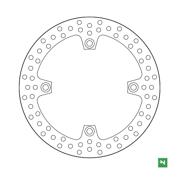 Bremsscheibe DF5269A (5 mm) ,starr Ø aussen/innen: 260/141,1 mm, Lochkreis: 161,9 mm 4-Loch (10,3 mm) Bremsscheibe DF5269A (5 mm) ,starr Ø aussen/innen: 260/141,1 mm, Lochkreis: 161,9 mm 4-Loch (10,3 mm)
