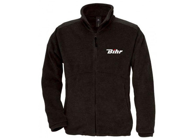 BIHR Fleece-Jacke - Schwarz Größe L