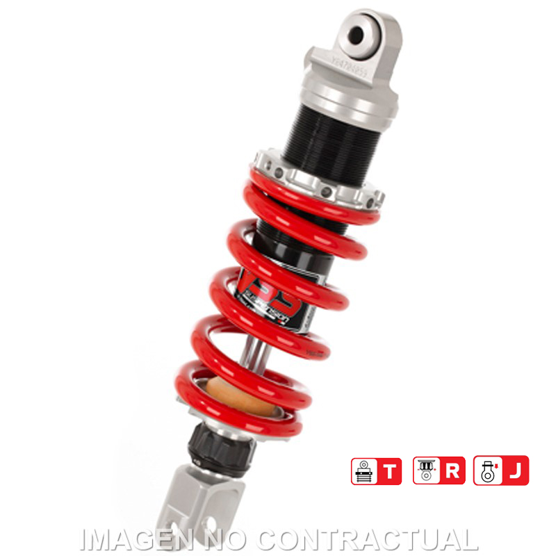 Federbein Z456-Serie Mono hinten passend für KTM Duke 125/200 (Soft Spring) MZ456-300TRJ-40-85