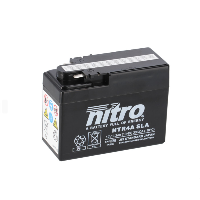 Batterie Nitro NTR4A 2,3AH SLA GEL AGM Batterie Nitro NTR4A 2,3AH SLA GEL AGM