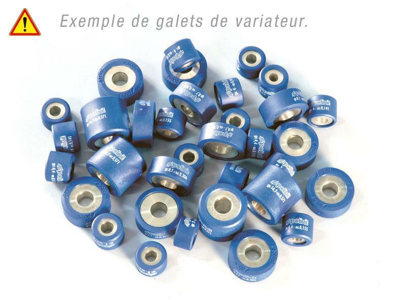 POLINI Satz Variomatrollen 26,1x19mm 20,2gr - 8-teilig POLINI Satz Variomatrollen 23x18mm 12,4gr - 6 teilig