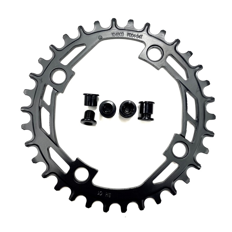 PROWHEEL Charm 4 Schrauben Kettenblatt 34 Zähne