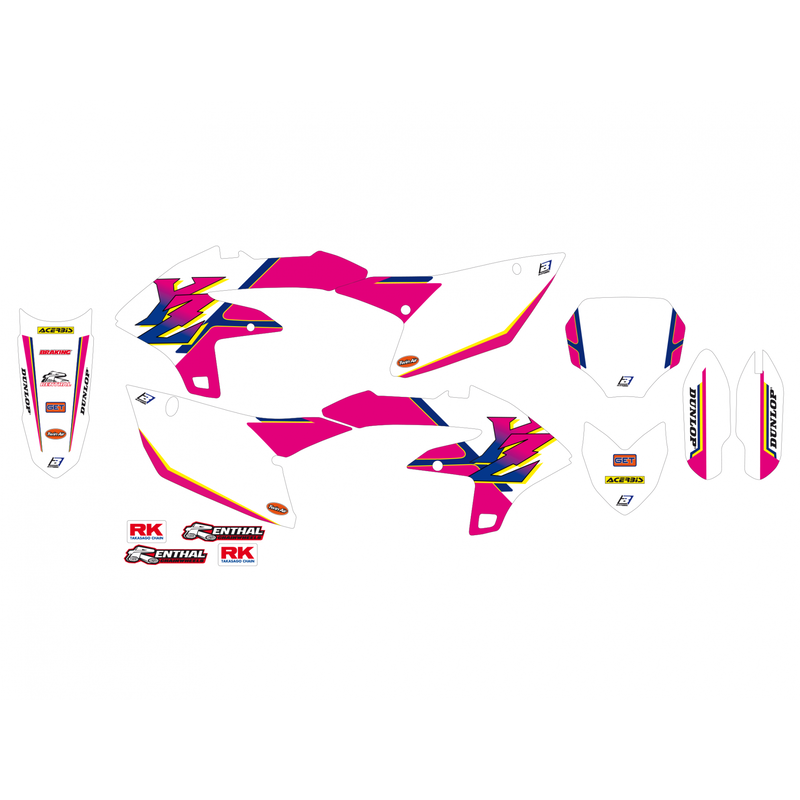 BLACKBIRD Retro-Aufkleber-Kit