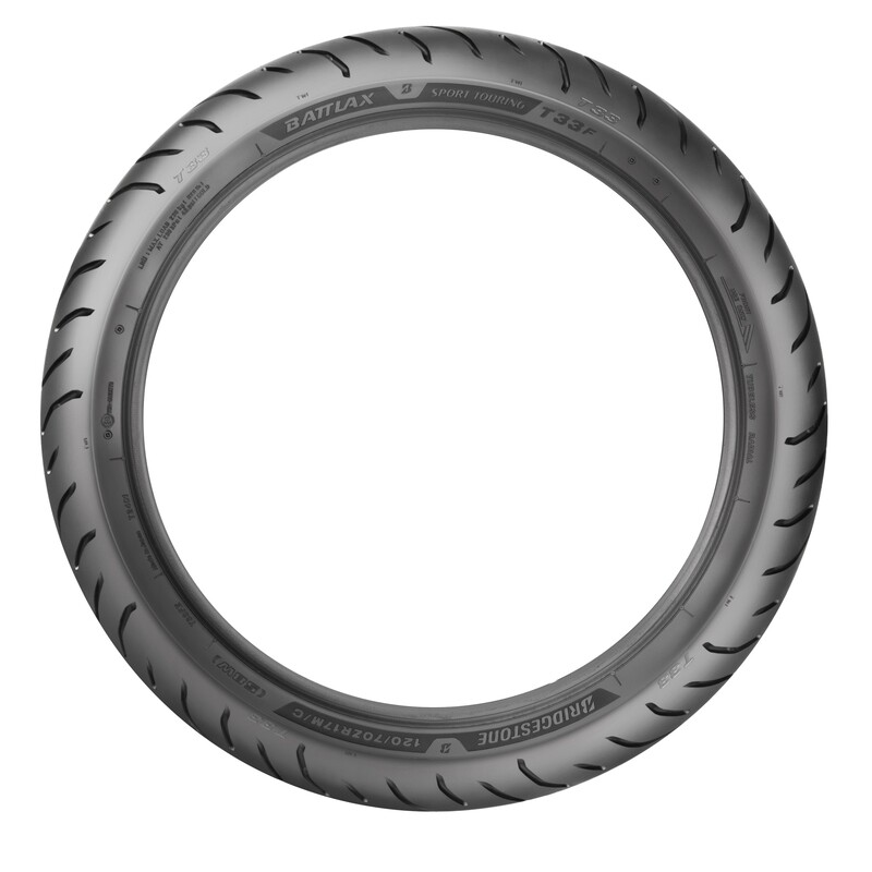 BRIDGESTONE Reifen BATTLAX T33 FRONT 120/70 ZR17 (58W) TL
