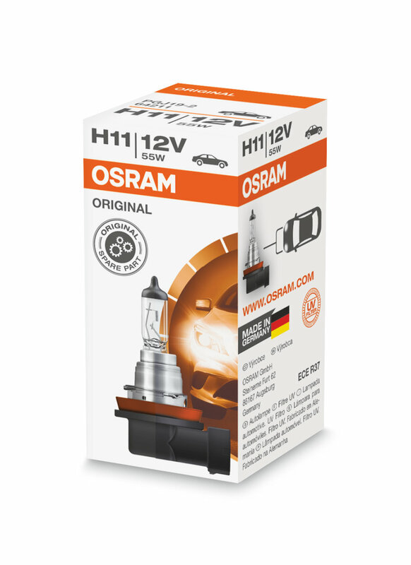 OSRAM Glühlampe Original Line H11 12V/55W - x1