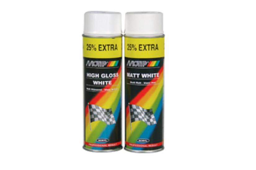 MOTIP Grundlack weiß Hochglanz - Spray 500ml