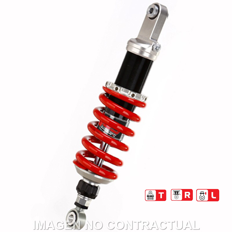 Federbein Z456-Serie Mono hinten für Kompatibel mit TRIUMPH Speed Triple 1050 (05-10) MZ456-370TRL-09-85