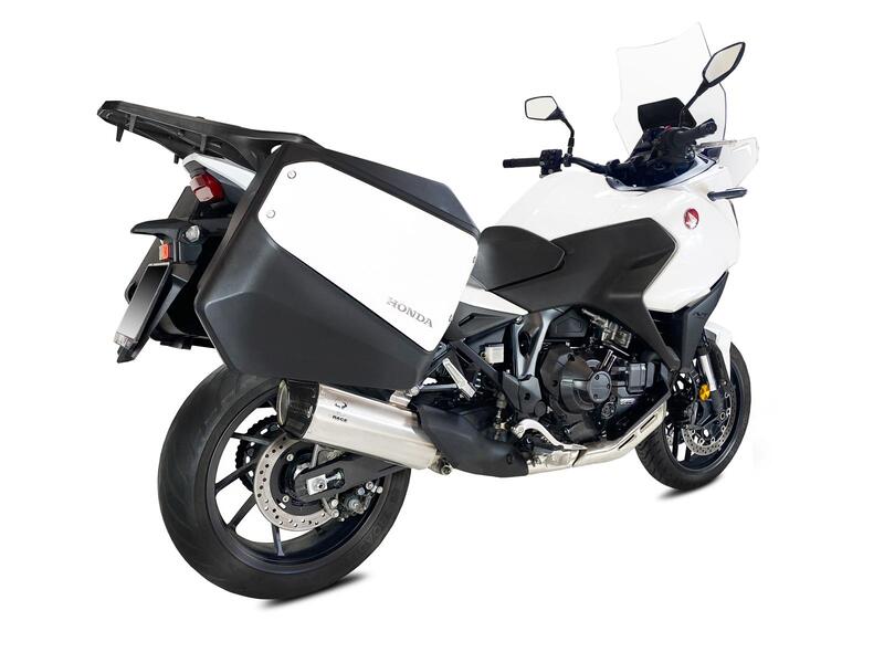 IXRACE Desert Edelstahl-Endtopf passend für Honda NT 1100, 22-, Euro 5