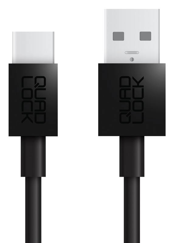 QUAD LOCK USB A zu USB C Kabel - 2m QUAD LOCK USB A auf USB C Kabel - 20 cm