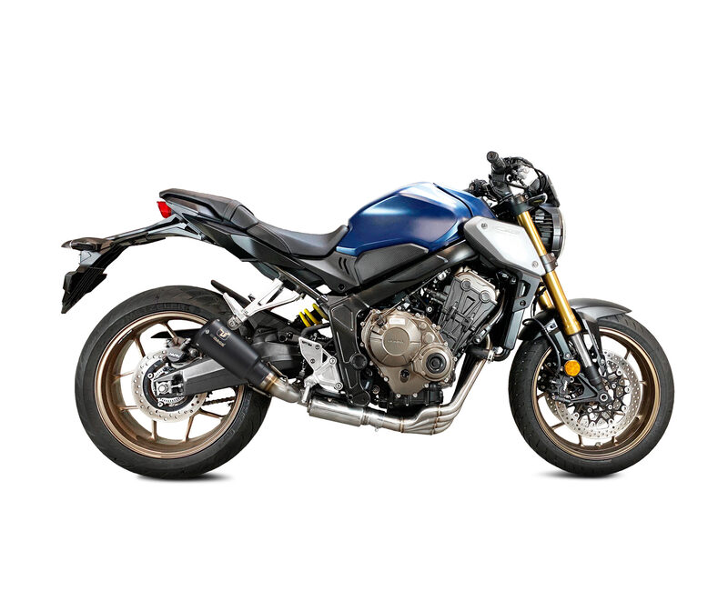 IXRACE MK1 Edelstahl slashcut Komplettanlage CB 650 R/CBR 650 R 19-