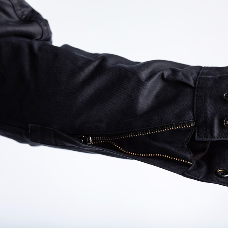 RST Aramid District Wax Reinforced Overshirt Textil - Graphite Größe L