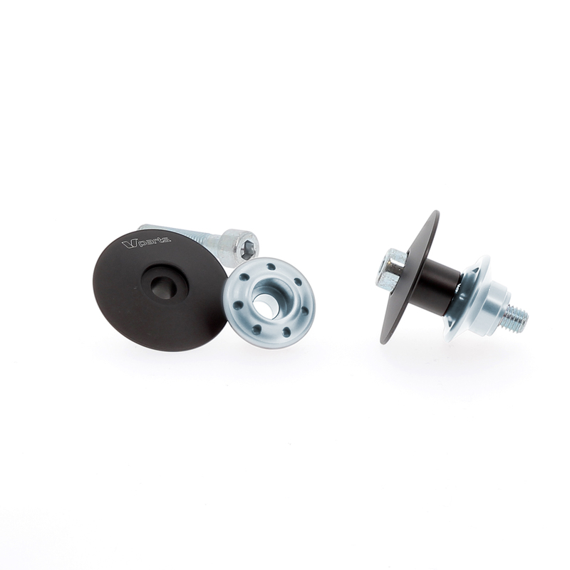 V PARTS Ständeraufnahmen M8x1,25mm Silber