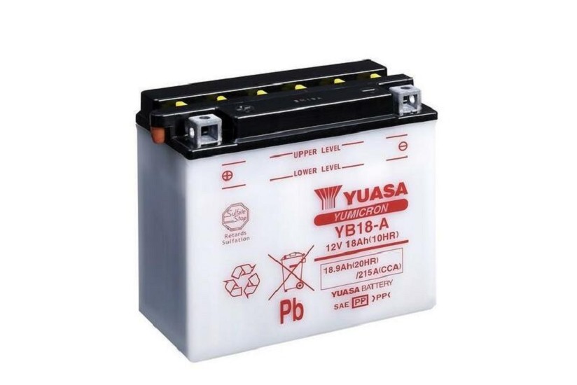 YUASA Blei/Säure Batterie ohne Säurepack - YB18-A YUASA Blei/Säure Batterie ohne Säurepack - YB18-A