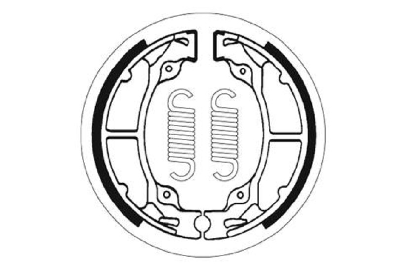 Bremsbacke SBS 2025 Maße: 110 x 30