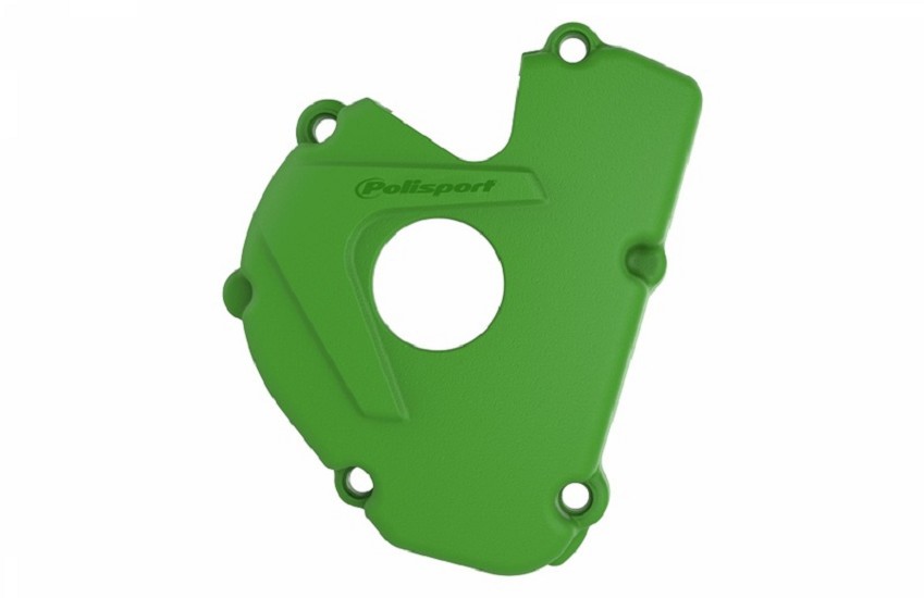 POLISPORT Zündungsgehäusedeckel-Schutz grün passend für Kawasaki KX450F