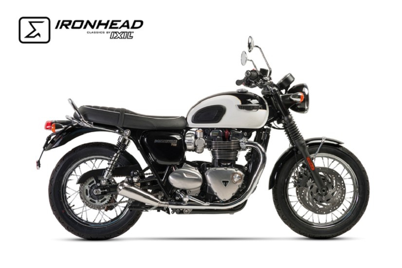 IXIL Endschalldämpfer Kompatibel mit TRIUMPH Bonneville T120, 16-