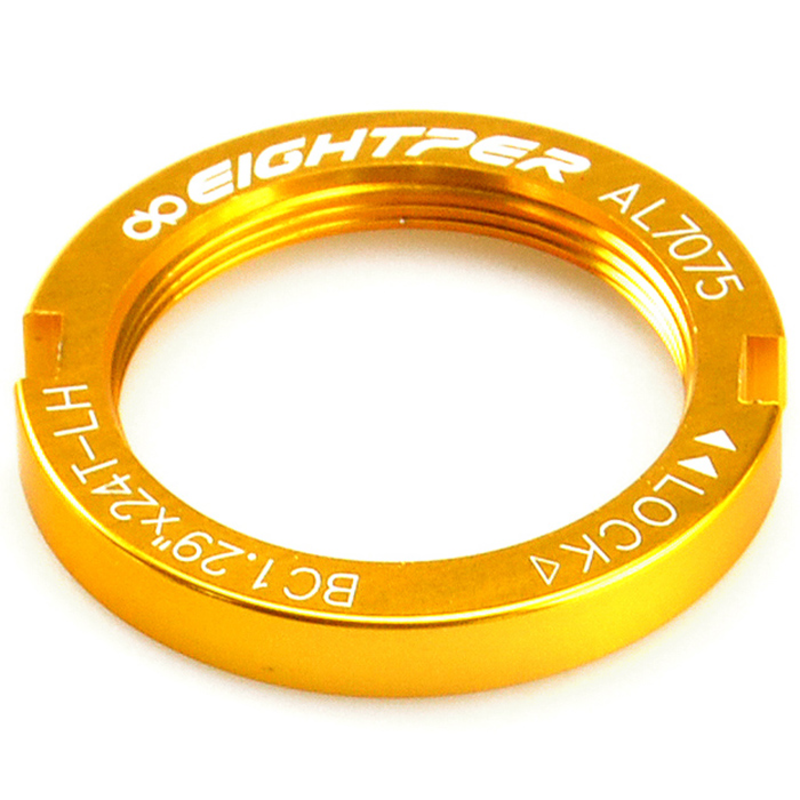 Fixie Sprocket Lockring EIGHTPER - Anodized gold Fixie Sprocket Lockring EIGHTPER - Anodized gold
