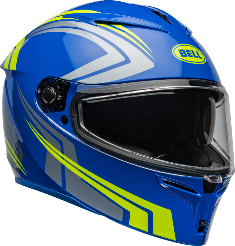 BELL Lithium Helm - Jetstream Gloss Blue/Retina