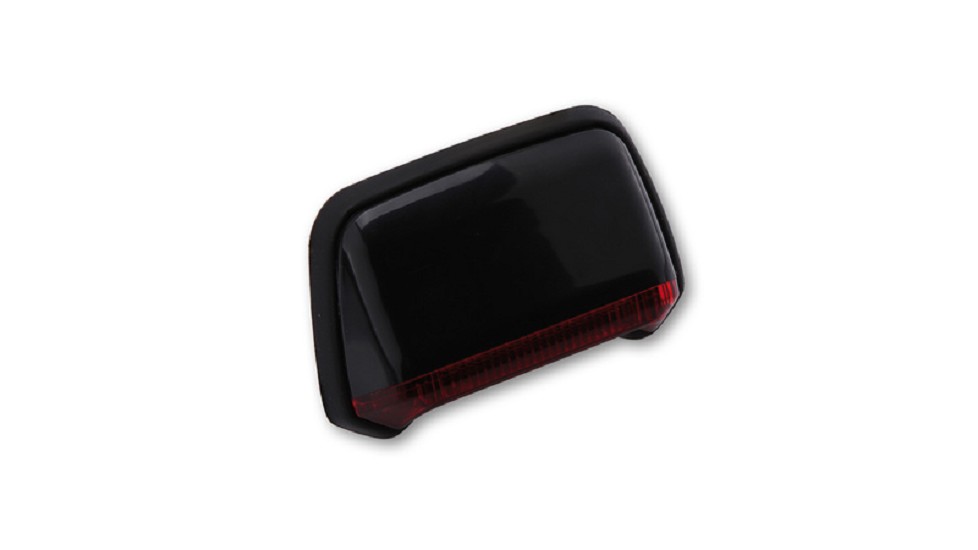 SHIN YO LED-Rücklicht Schwarzer Körper Rotes Glas