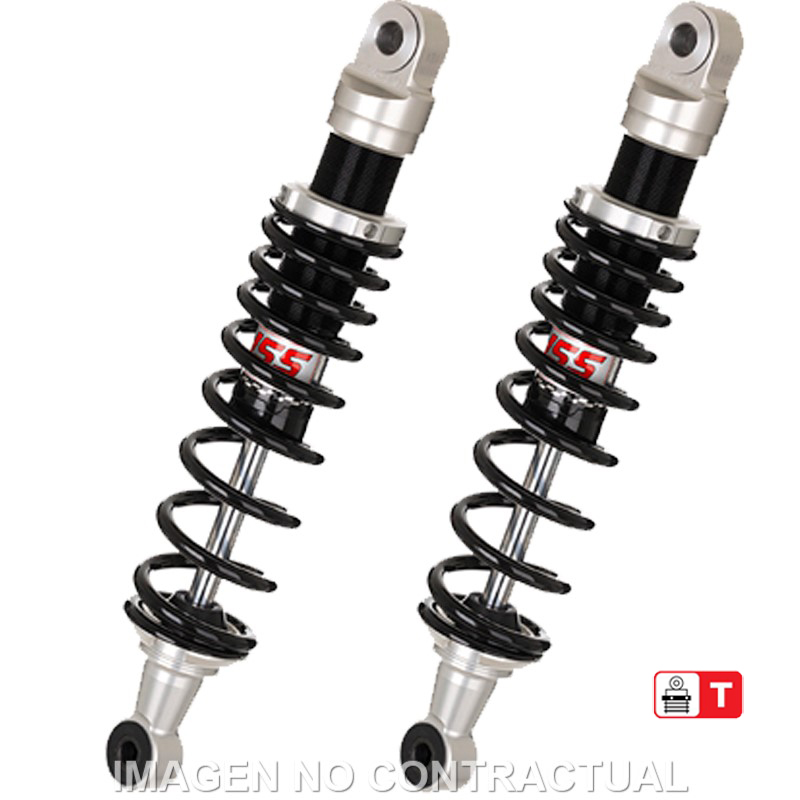 Federbein E302-Serie Stereo hinten passend für Kawasaki GT 750 (P1-P9) (82-85) RE302-330T-26-88