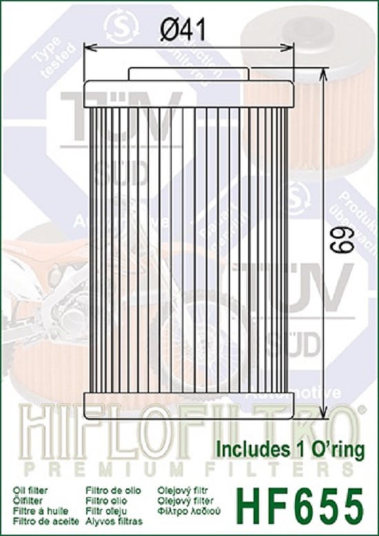 Hiflo Ölfilter HF655