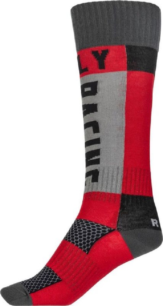FLY RACING MX Dicke Socken - Rot