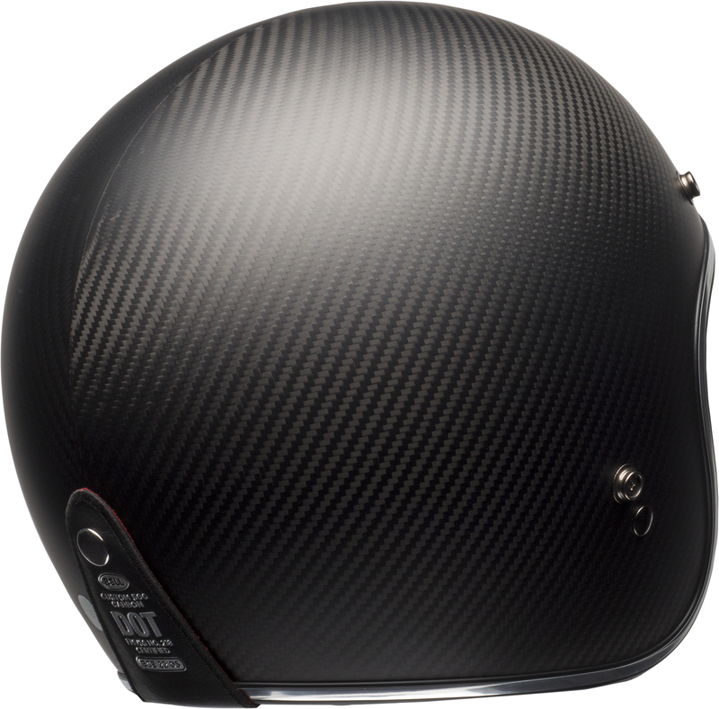 BELL Custom 500 Carbon Helm - Matte Black