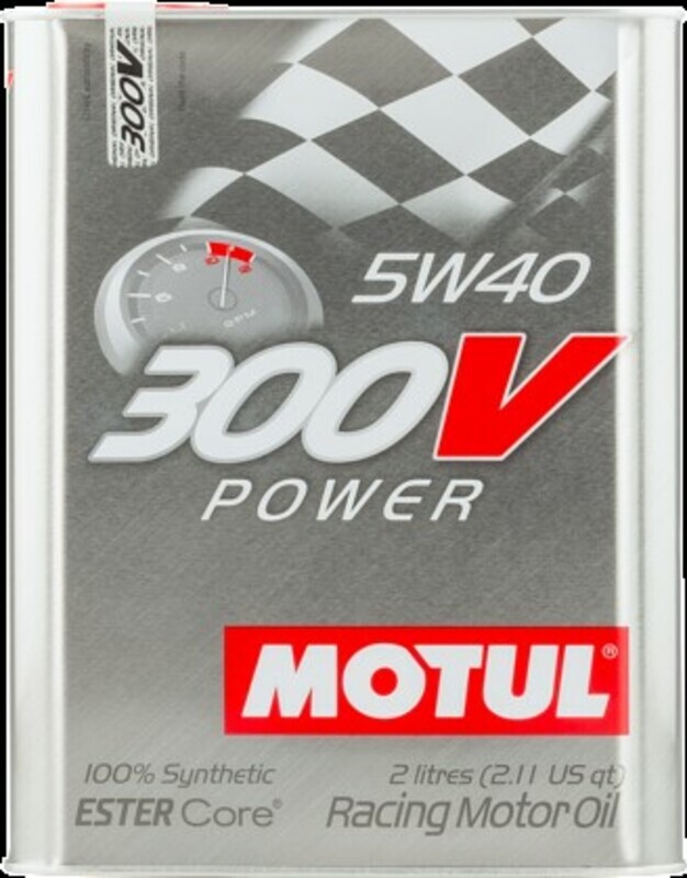 MOTUL 300V Power Motor Oil 4T - 5W40 2L X10 MOTUL 300V Power Motor Oil 4T - 5W40 2L X10